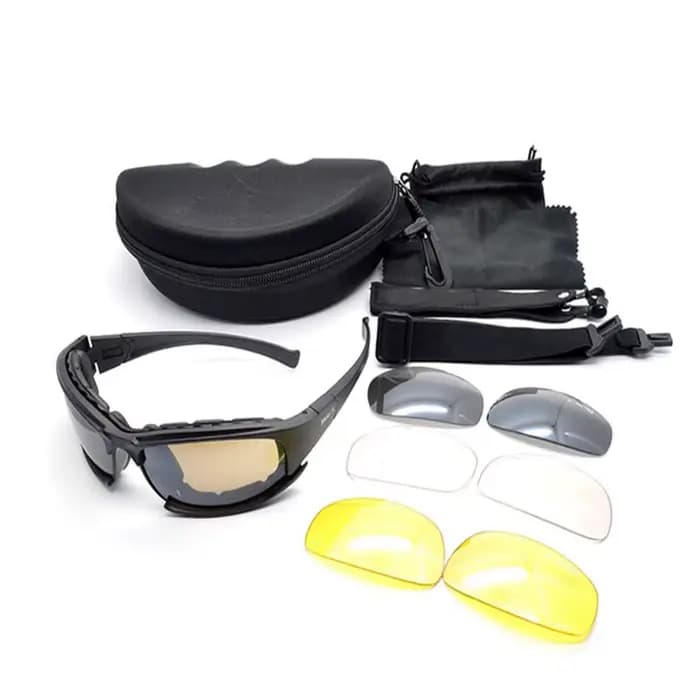 Lunettes de soleil polarisées tactiques pour l'escalade