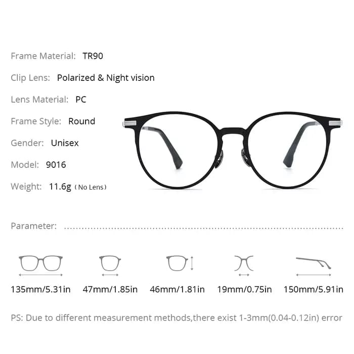 NIANZHEN TR90 – Monture de lunettes en alliage pour hommes