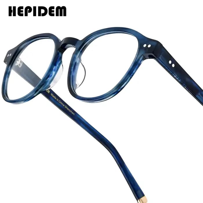 HEPIDEM acétate lunettes cadre femmes 2026 nouvelle marque ovale