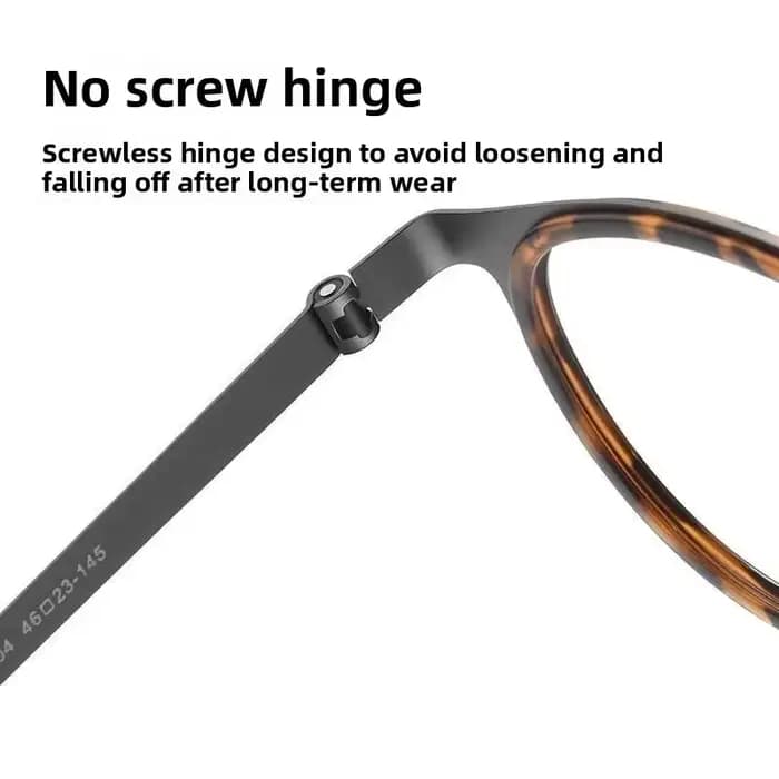 Lunettes de lecture à monture métallique de luxe pour hommes