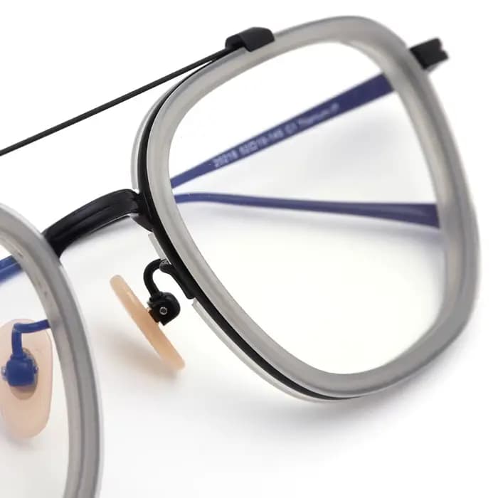 Monture de lunettes en titane pour hommes et femmes