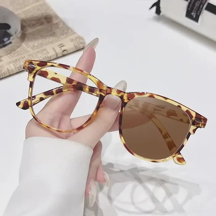 2025 nouvelles lunettes de soleil pour hommes femmes lentilles photochromiques Style coréen