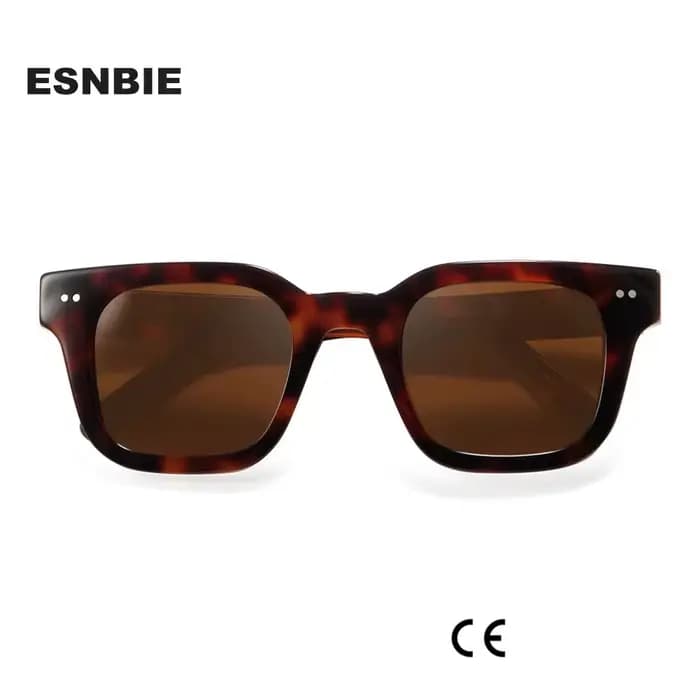 Chim 004 – lunettes de soleil de styliste en acétate noir pour hommes et femmes