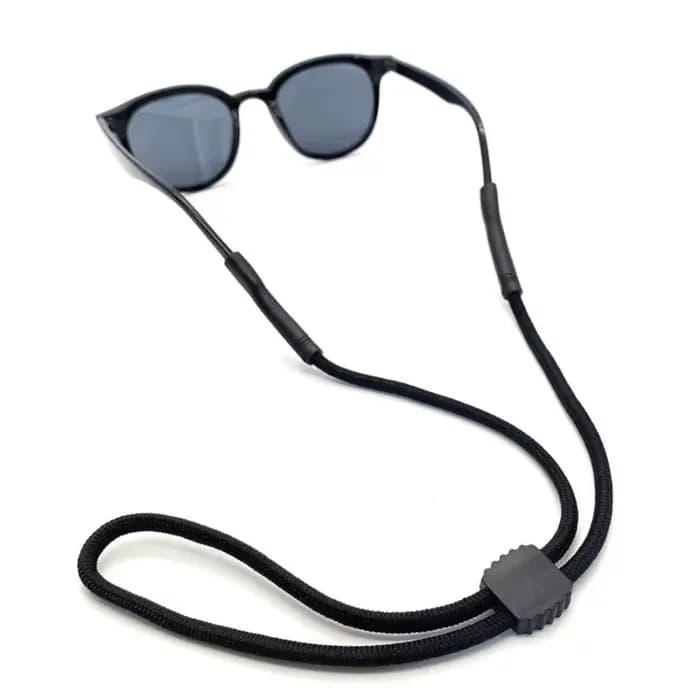 Corde de lunettes de soleil antidérapante unisexe