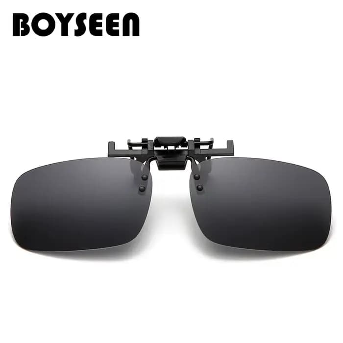 Lunettes de soleil polarisées avec clip pour la conduite