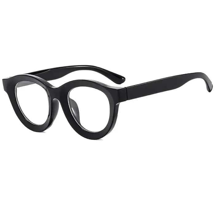 Randonnée 2024 nouveau ovale épais mode Anti lumière lunettes hommes femmes Punk marque rétro