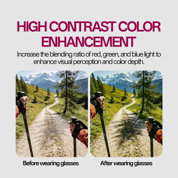 Lunettes de soleil photochromiques SCVCN pour femmes