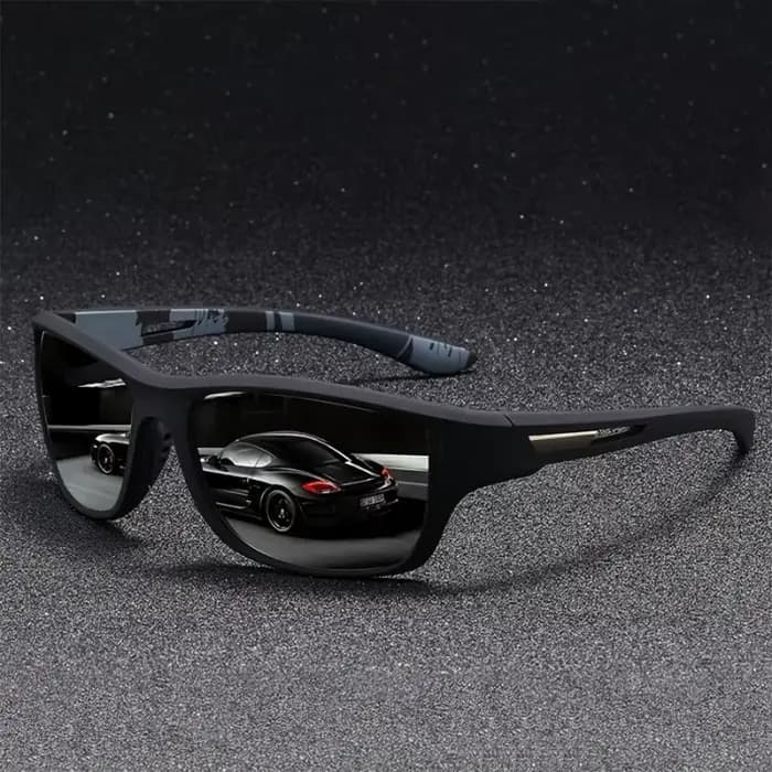 1 paire de lunettes ovales uniques pour hommes