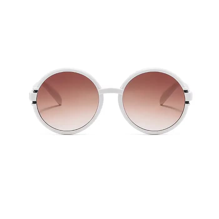 Lunettes de soleil rondes de luxe de marque pour femmes et hommes 2026 – Style vintage