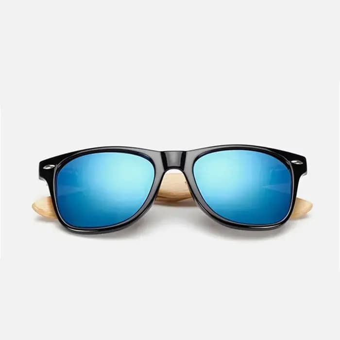 Lunettes de soleil en bois naturel pour hommes et femmes