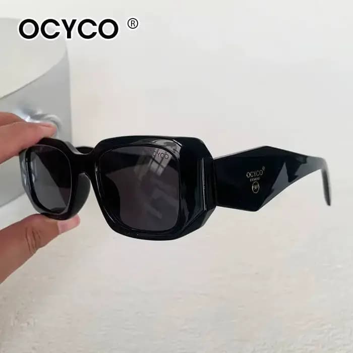 Lunettes de soleil carrées Vintage pour femmes et hommes