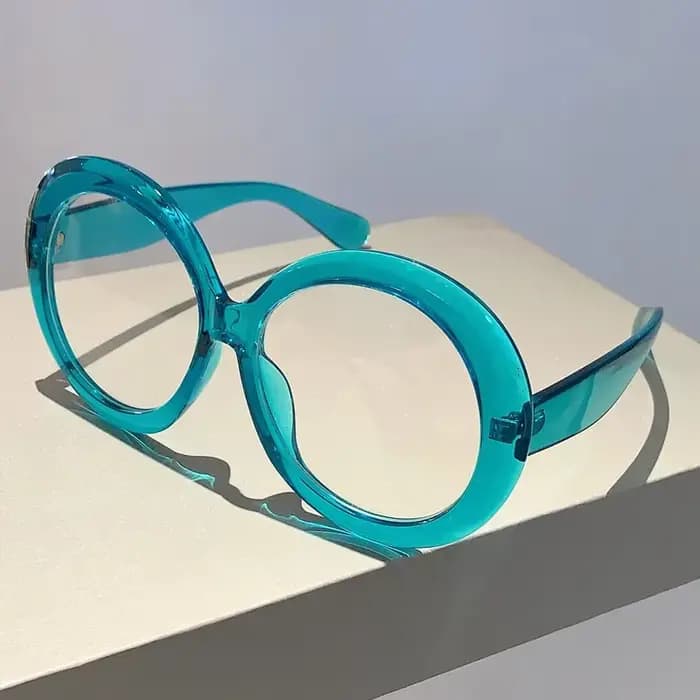 GM LUMIAS surdimensionné rond montures optiques femmes élégant mode Vintage couleur bonbon lunettes
