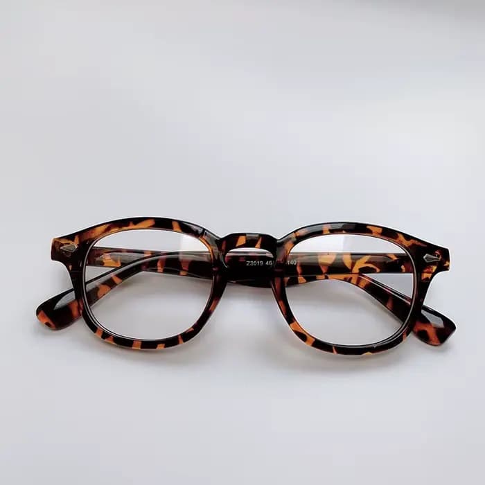 Mode Johnny Depp petit Style lunettes De soleil rondes hommes femmes clair teinté lentille marque Design fête spectacle
