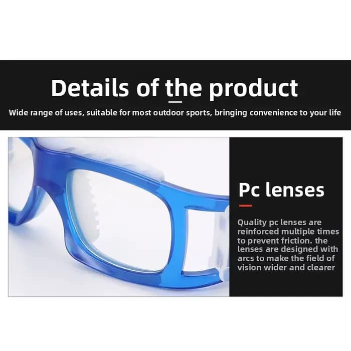 Lunettes de sport anti-collision et anti-explosion SZTZX pour la myopie