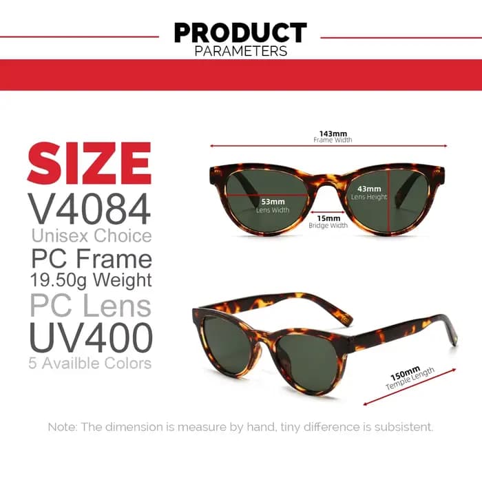 VIVIBEE 2026 Lunettes de soleil œil de chat pour femme