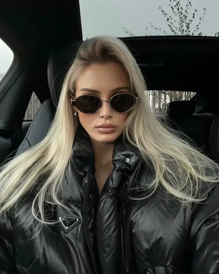 Lunettes de soleil ovales rétro de luxe en métal pour femmes et hommes