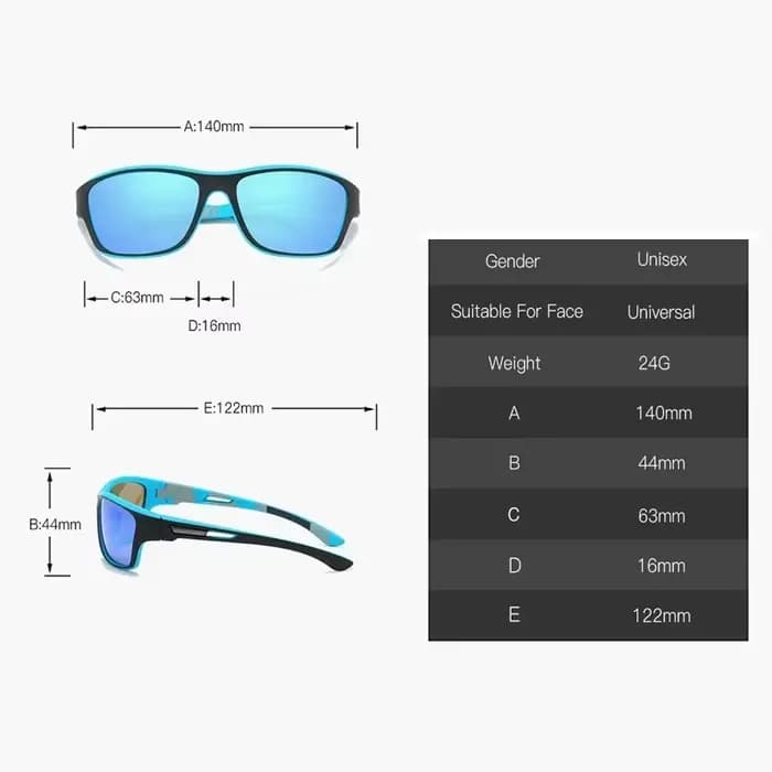 Lunettes de soleil polarisées pour hommes et femmes