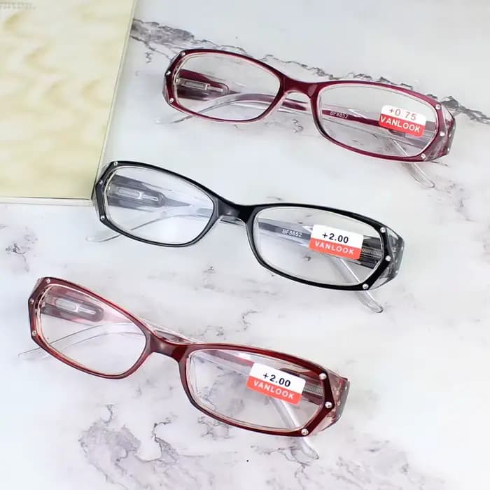 Lunettes de lecture en strass pour femmes