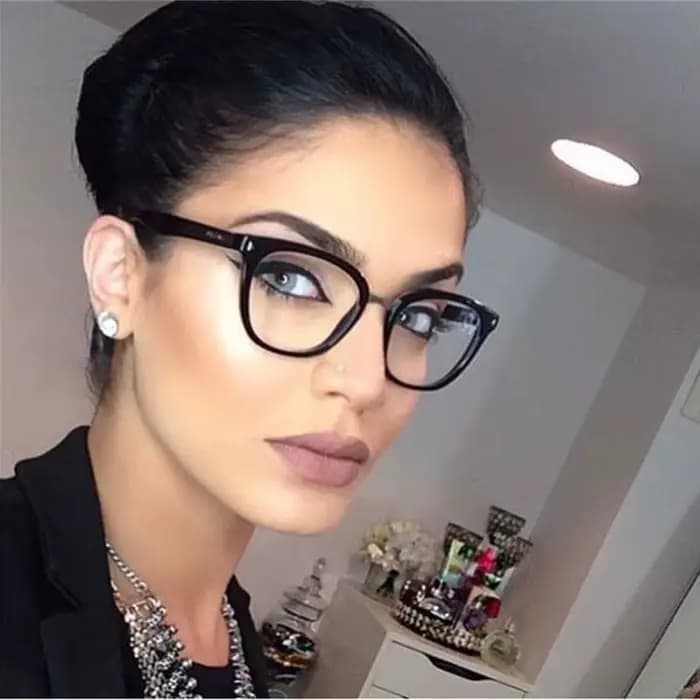 Monture de lunettes carrée pour femmes