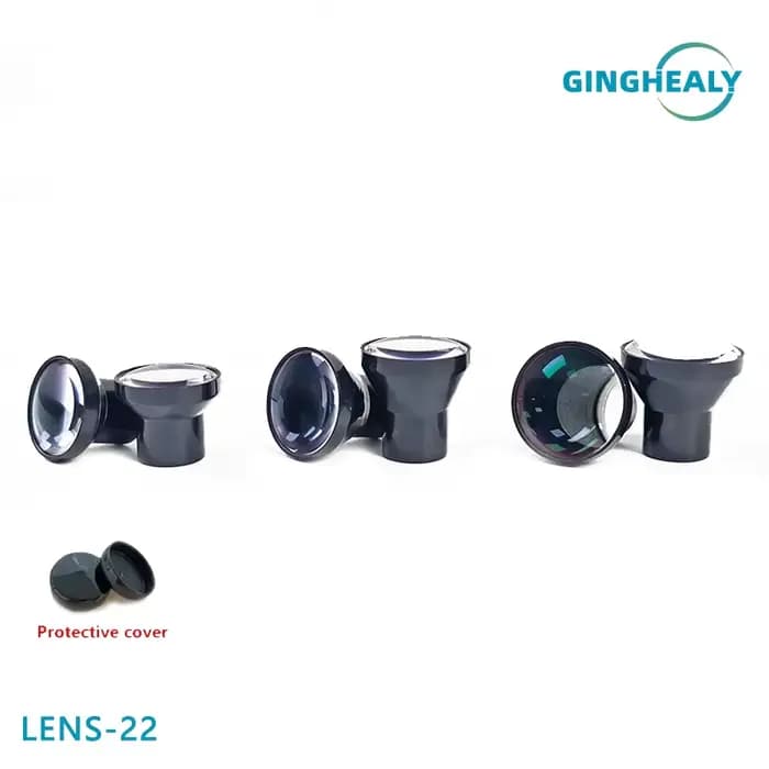 Lentilles en plastique ultralégères Ginghealy 22 Square, vendues par paires, 2,5X/3,0X/3,5X, lentilles utilisées pour la fabrication de loupes dentaires TTL.