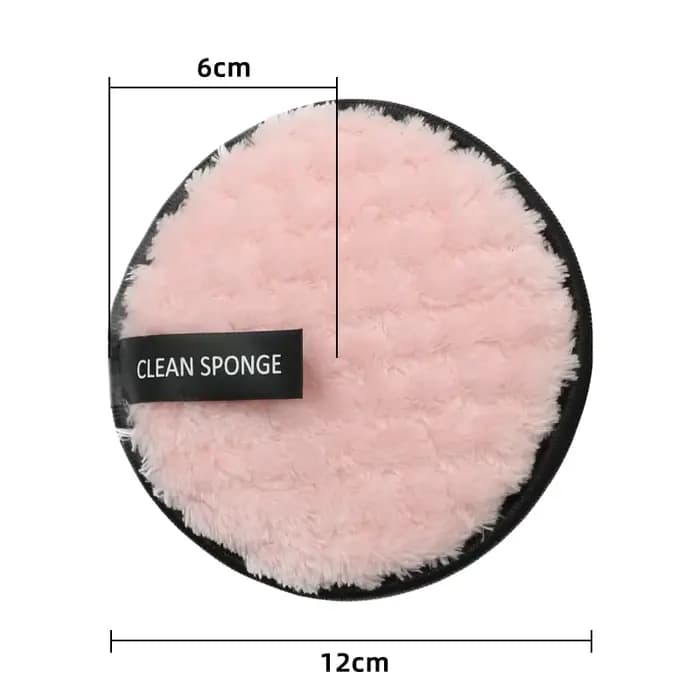 OGEYERO tampons démaquillants réutilisables lingettes en coton éponge démaquillante en microfibre tampons de nettoyage en coton outil