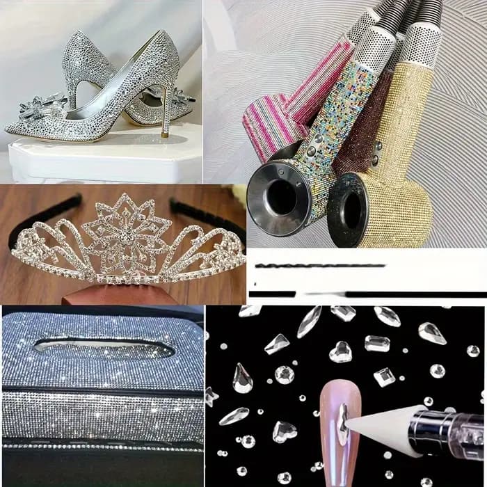 Strass en verre blanc en porcelaine SS6-SS20, pierres rondes à dos plat pour vêtements d'ongles, accessoires artisanaux, décoration DIY