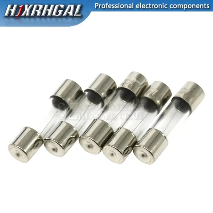10PCS 5x20 fusible En Verre tube 250V 0.1A ~ 25A 5*20 haute qualité fusible 5*20 0.2A 0.25A 0.3A 1A 1.25A 2A 2.5A 3A 3.15A 4A 5A 6A 6.3A