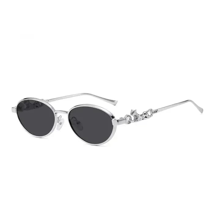 Lunettes de soleil ovales de marque pour femme