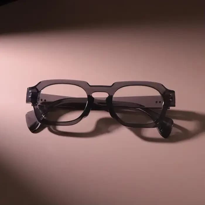 Lunettes carrées vintage pour hommes et femmes