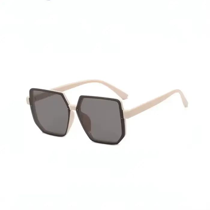 Lunettes de soleil vintage à grande monture pour femmes et hommes