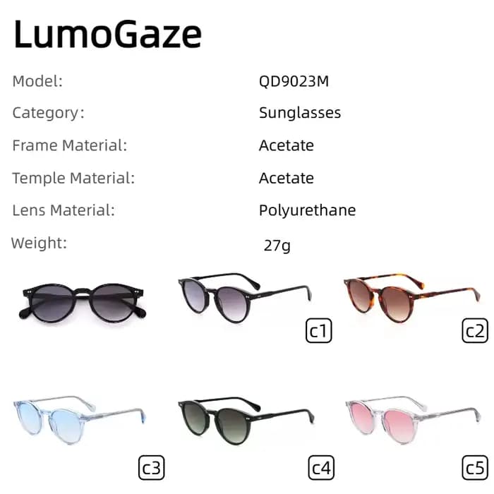 Lunettes de soleil vintage pour femmes