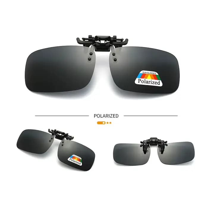 Lunettes de soleil polarisées Clip 2Pcs Set Myopie