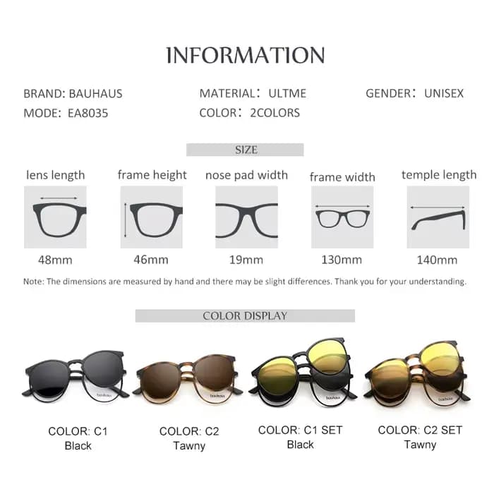 Lunettes de soleil anti-absorbe ouissement pour détenus myopes