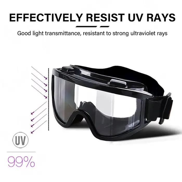 Lunettes de moto pour hommes et femmes, protection des yeux, lunettes de sécurité pour le cyclisme tout-terrain, anti-poussière, lunettes de protection anti-poussière pour moto