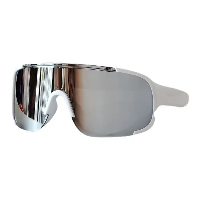2 paires de lunettes de mode style technologie futuriste Y2K avec grande monture
