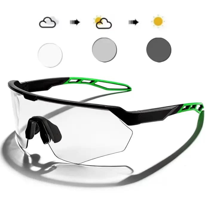 Lunettes de soleil de cyclisme photochromiques pour hommes et femmes
