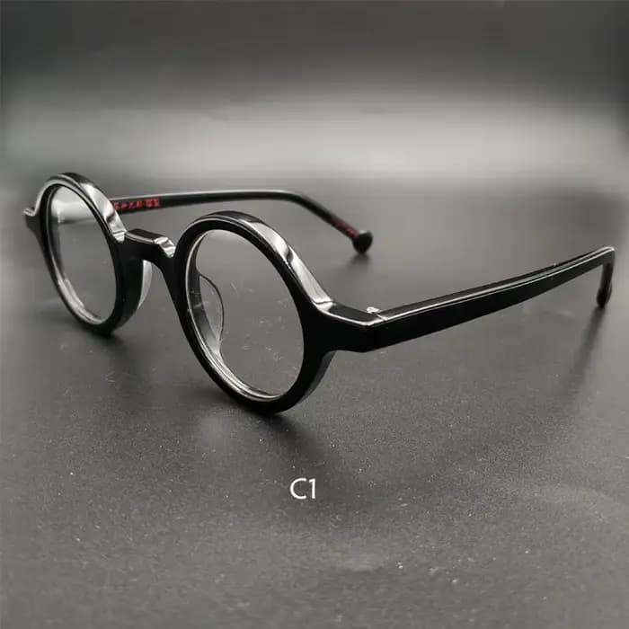 Monture de lunettes rondes rétro pour hommes