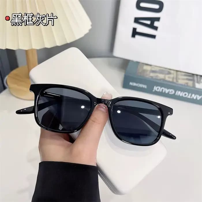 Lunettes de soleil rectangulaires de luxe pour hommes et femmes