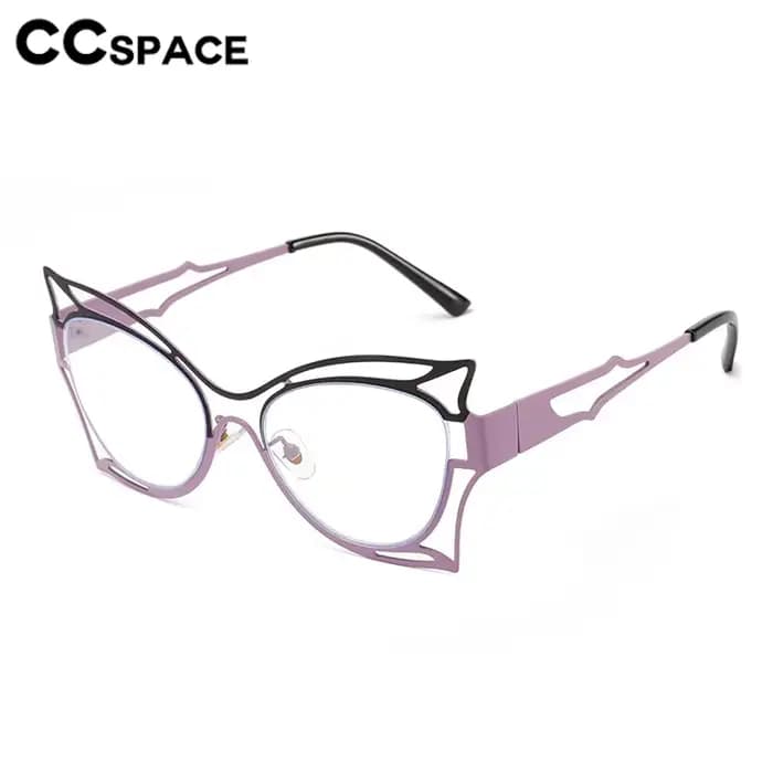 Lunettes de lecture photochromiques en métal papillon pour dames