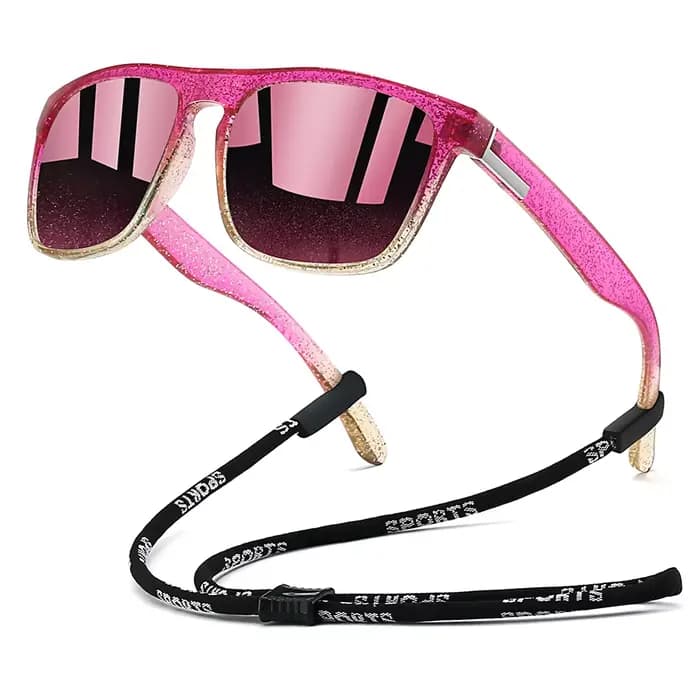 Lunettes de soleil avec chaîne pour hommes et femmes