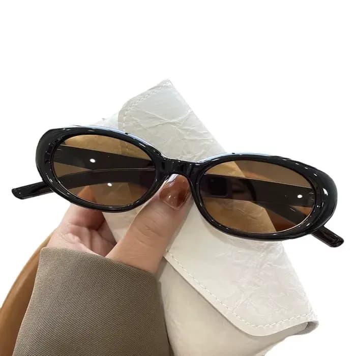 Lunettes de soleil ovales uniques pour hommes et femmes