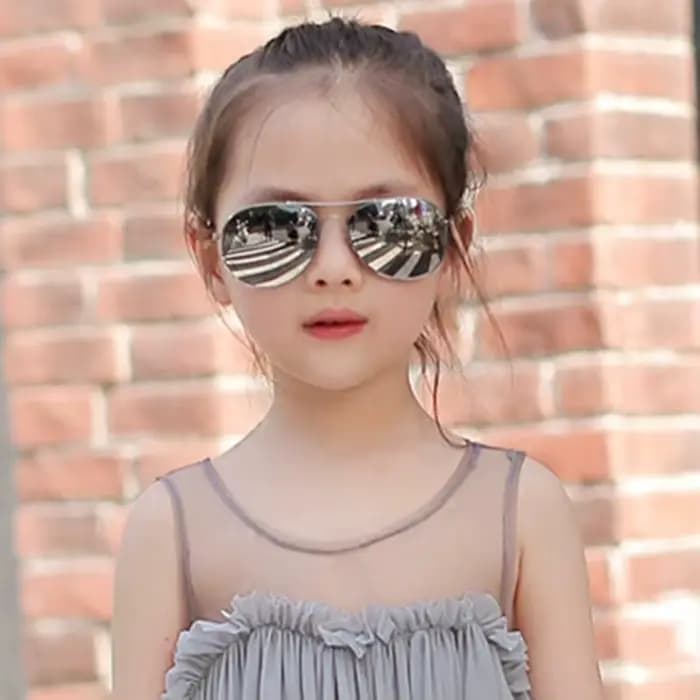 Lunettes de soleil d'aviation pour garçon et fille