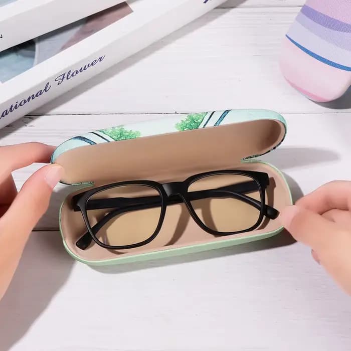 Étui à lunettes rigide portable