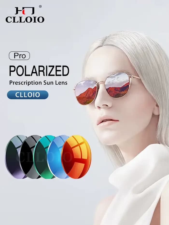 CLLOIO lentille polarisée 1.56 1.61 1.67 myopie hypermétropie lunettes de soleil