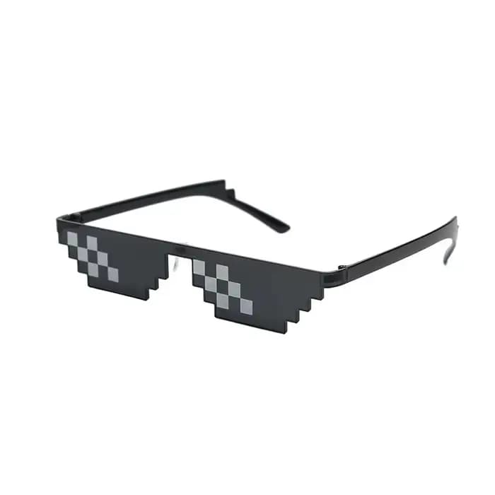 Lunettes de soleil mosaïque Cool Party Vintage nuances