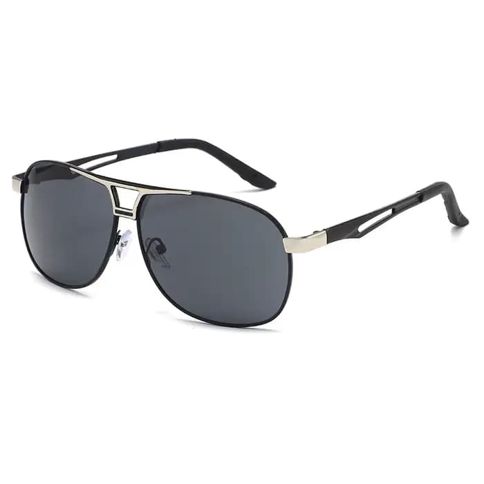 Lunettes de soleil pour hommes Aviator Protection UV 400 Style militaire