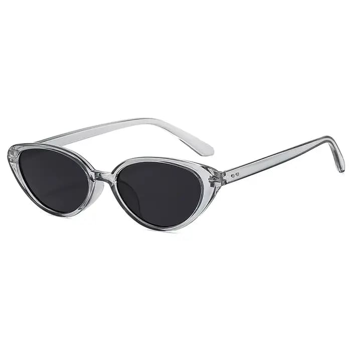 Lunettes de soleil œil de chat marron tendance pour femme