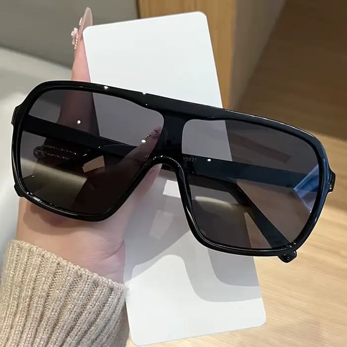 Lunettes de protection nouvelle tendance grand cadre carré