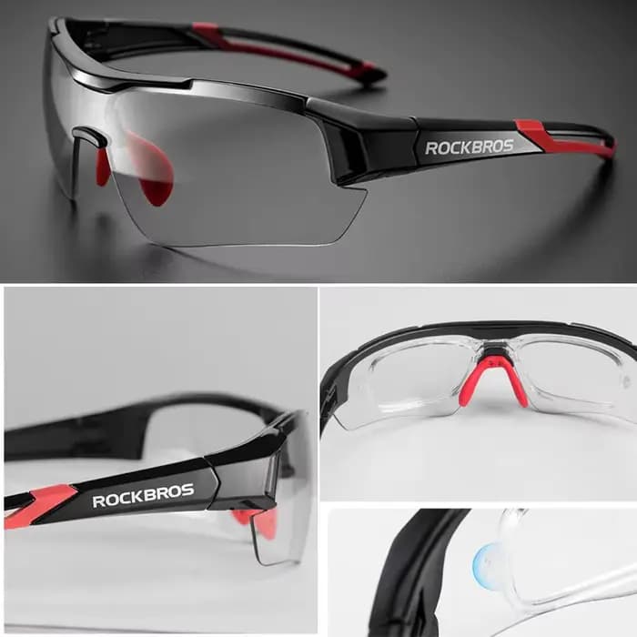 ROCKBROS lunettes de cyclisme photochromiques vélo Sports de plein air