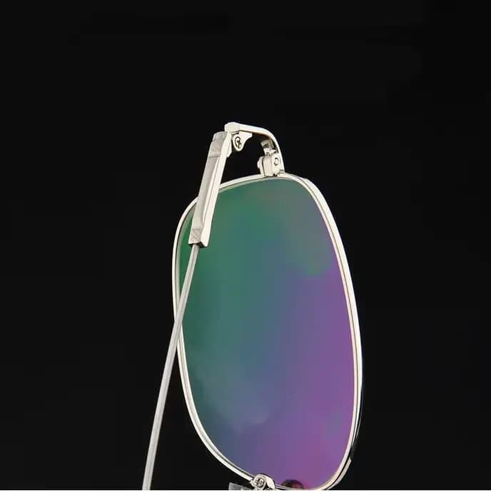 Lunettes myopes carrées anti-rayons bleus pour hommes